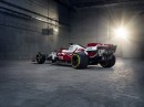 2021 Alfa Romeo F1 race car