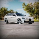 Alfa Romeo Giulia Sportwagon - Rendering