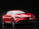Alfa Romeo GTL rendering by mattegentile