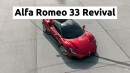 Alfa Romeo 33 CGI supercar by AscarissDesign