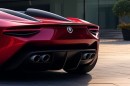 Alfa Romeo Spider - Rendering