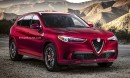 Alfa Romeo Stelvio XL Rendering Adds Space to Italian Flair