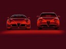 Alfa Romeo design sketches