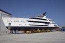 Al Waab II launched with slight delay, aims for world's longest steel and aluminum superyacht under 500GT