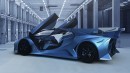 The Alieno Arcanum hypercar is the most technologically advanced, fastest and safest e-hyper on the planet