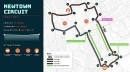 Imaginary UK-based Formula 1 city circuits