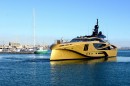 $31 million Khalilah is a golden pocket rocket, a superyacht with the heart of a racer