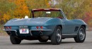 1967 Chevrolet COPO Corvette Sting Ray Convertible Rear Profile