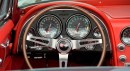 1967 Chevrolet COPO Corvette Sting Ray Convertible Gauge Cluster and Steering Wheel