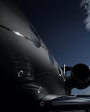 Blacked-out Gulfstream G450 is the most striking custom unit ever