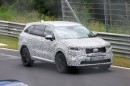 2021 Kia Sorento Spied at the Nurburgring Without Taillights