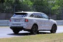 2021 Kia Sorento Spied at the Nurburgring Without Taillights