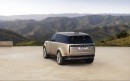 All-new 2022 Range Rover with factory taillights