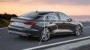 2023 Audi A4 rendering