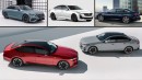 2024 BMW 5 Series vs. A6 vs. E-Class vs. CT5
