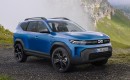 All-New 2024 Dacia Duster rendering