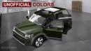 2024 Hyundai Santa Fe new rendering by AutoYa