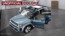 2024 Hyundai Santa Fe new rendering by AutoYa