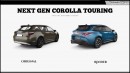 2024 Toyota Corolla Touring rendering by Digimods DESIGN