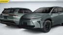 2024 Toyota Rush aka Prius SUV rendering by Digimods DESIGN