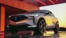 2025 Acura Compact SUV Hybrid rendering by vburlapp