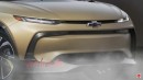 2025 Chevrolet Bolt rendering by Halo oto