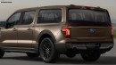 2025 Ford Excursion rendering by Digimods DESIGN