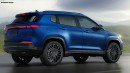 2025 Jeep Compass rendering by Digimods DESIGN