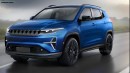 2025 Jeep Compass rendering by Digimods DESIGN