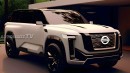 Nissan Armada renderings by AutomagzTV & AutomagzPro