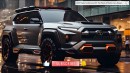 2025 Toyota 4Runner Hybrid rendering by AutomagzPro