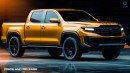 2025 Toyota Hilux rendering by PoloTo