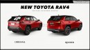 2025 Toyota RAV4 CGI new generation by Digimods DESIGN