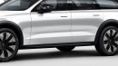 2025 Volvo EV90 Cross Country rendering by AutoYa
