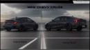 Chevrolet Cruze rendering by Digimods DESIGN