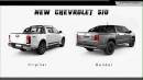 Chevy S-10 Sportline Black Edition CGI new generation by Digimods DESIGN