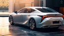 2025 Lexus ES CGI new generation by PoloTo