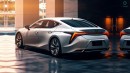 2025 Lexus ES CGI new generation by PoloTo