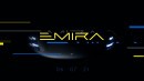 Lotus teases upcoming Emira sports car