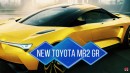 Toyota MR2 GR rendering