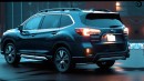 2025 Subaru Ascent rendering by PoloTo
