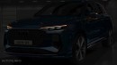 2025 Audi Q3 rendering by AutoYa
