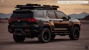 Toyota 4Runner rendering by CarsVision