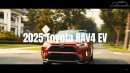 Toyota RAV4 EV rendering by AutomagzPro