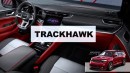 WL Jeep Grand Cherokee SRT & Trackhawk rendering by AutoYa Interior