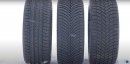 All Season tires versus Winter tires comparison test