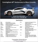 2021 Chevrolet Corvette Lingenfelter Cunningham 60th Anniversary Coupe