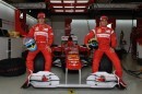 Ferrari promotional purposed session at Jerez