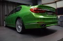Alpina B7 Painted in Java Green Metallic Gets All the Attention