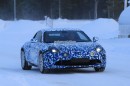 Alpine A120 Prototype spied at the Arctic Circle